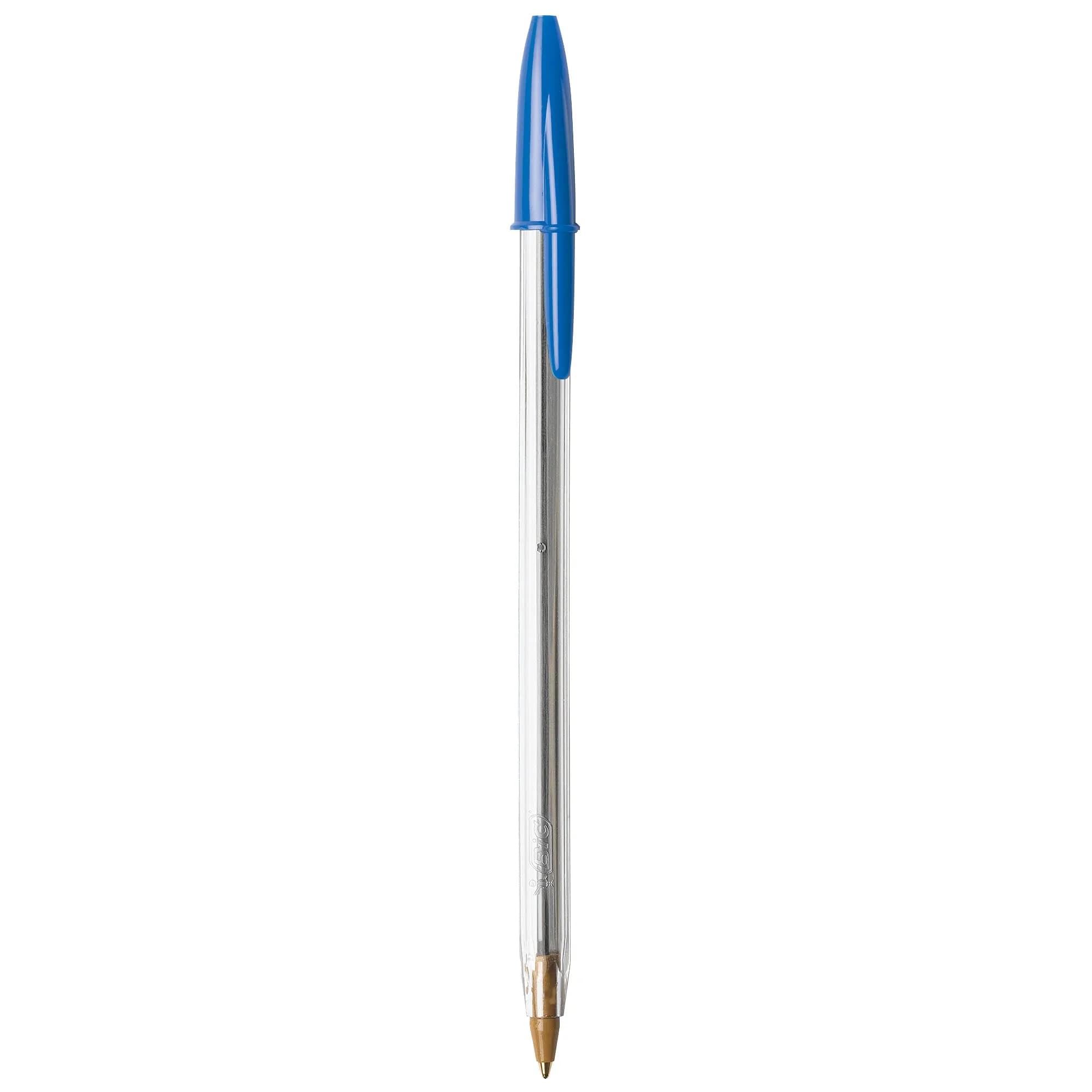BIC Cristal Xtra Smooth Blue Ballpoint Pens, Medium Point (1.0mm), 24 Count (Pack of 2) | Smooth Ink Flow for Students & Office - view 6