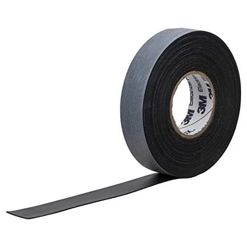 3M Temflex Rubber Splicing Tape 2155, 3/4 in x 22 ft (19mm x 6.7m) Black | UL Listed 600V Electrical Insulating Tape thumbnail 2