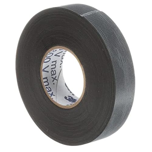3M Temflex Rubber Splicing Tape 2155, 3/4 in x 22 ft (19mm x 6.7m) Black | UL Listed 600V Electrical Insulating Tape thumbnail 3