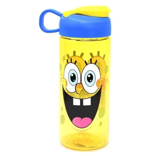 Sponge Bob SquarePants Water Bottle 16.5oz | Leakproof Kids Hydration Bottle thumbnail 1