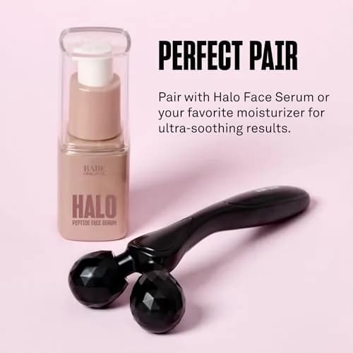 BABE ORIGINAL Pro Face Roller, Cooling Zinc Alloy Massage Tool | Boosts Skin Firmness & Luminosity thumbnail 5