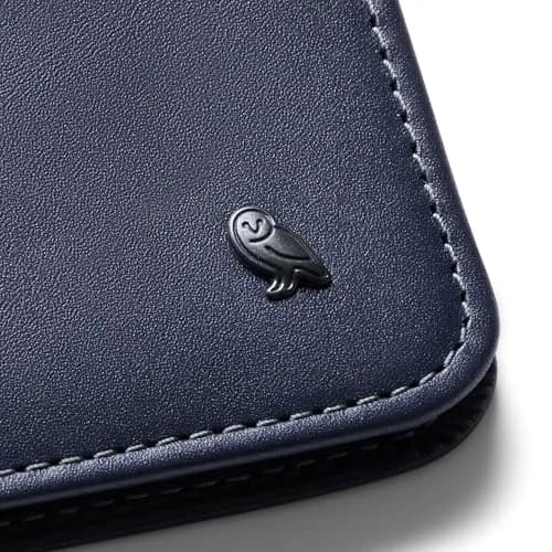 Bellroy Hide & Seek Slim Leather Bifold Wallet RFID Navy | Classic Design with RFID Security (70-120 chars) thumbnail 3