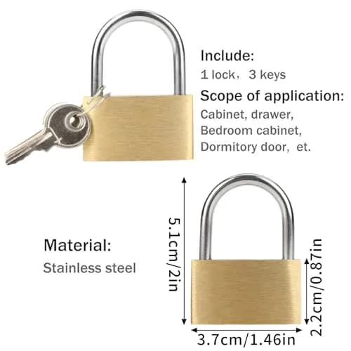 HOWDIA 180 Degree Hasp Lock Latch with Lock | 4 Inch Stainless Steel Security Door Clasp for Shed & Gate thumbnail 3