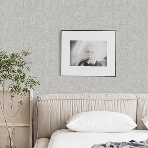 TANONE Grasscloth Peel and Stick Wallpaper 40.1 cm x 300 cm (15.8 in X 118 in) | Realistic Faux Texture for Walls & Cabinets thumbnail 4