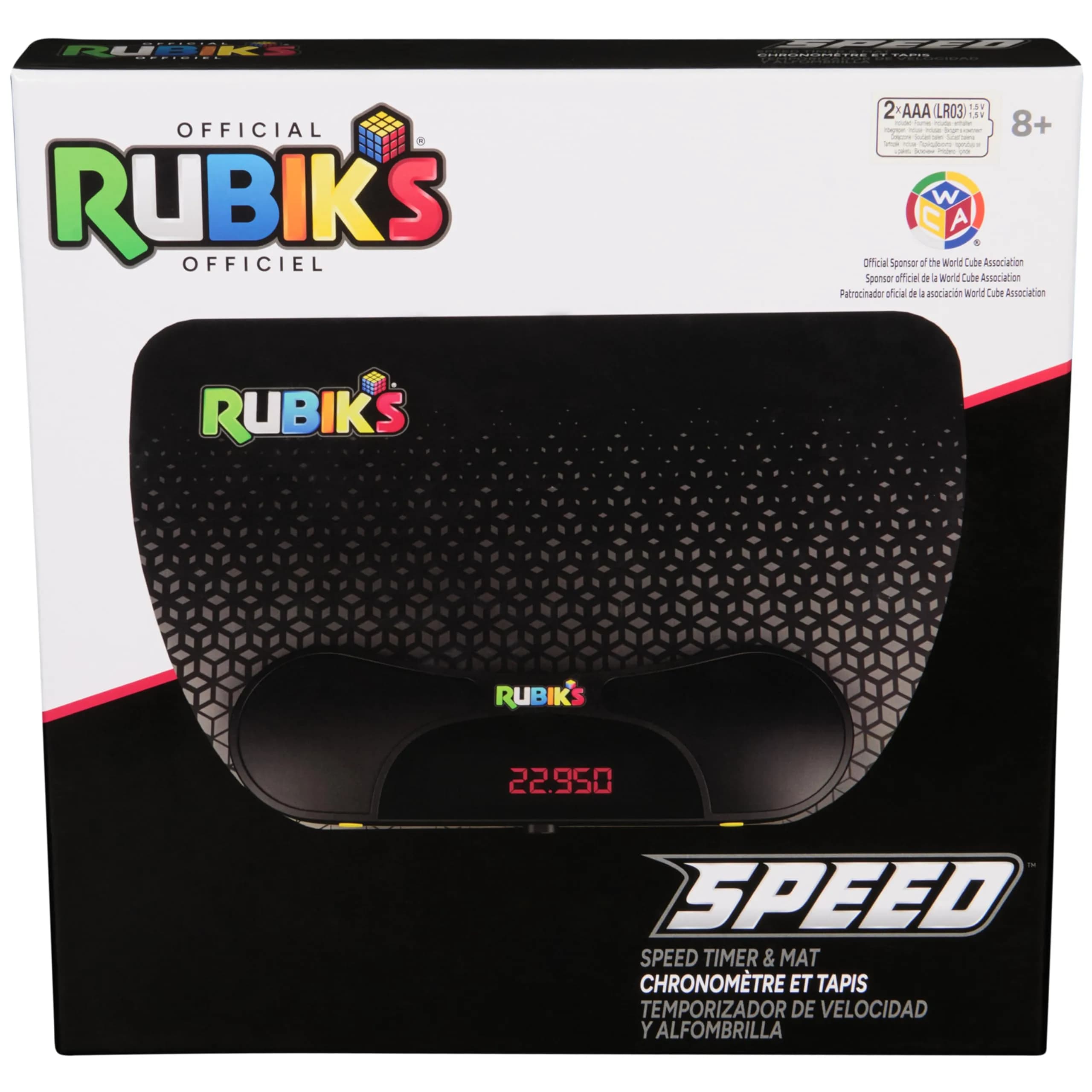 Rubik's Speed Timer & Mat Set for Speedcubing | Practice for Competitions with Precision Timing - main product image