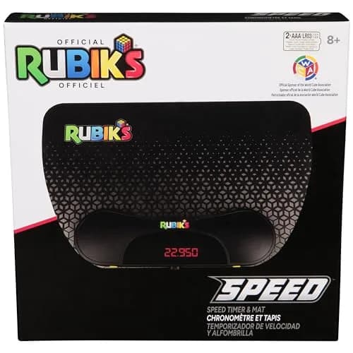 Rubik's Speed Timer & Mat Set for Speedcubing | Practice for Competitions with Precision Timing thumbnail 1