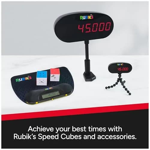 Rubik's Speed Timer & Mat Set for Speedcubing | Practice for Competitions with Precision Timing thumbnail 5