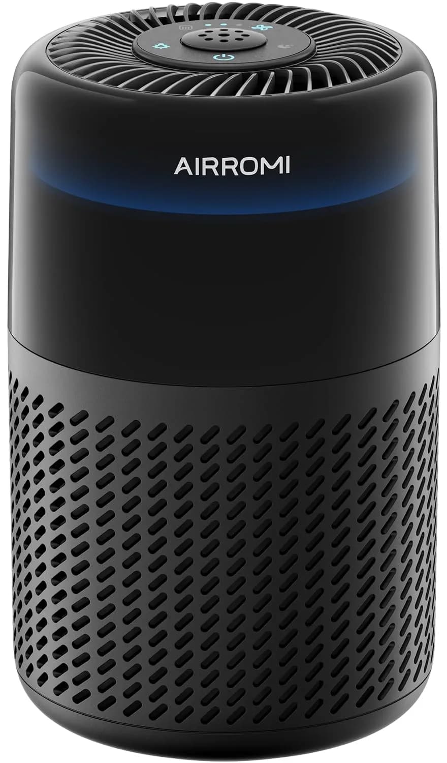 AIRROMI HEPA Air Purifier for Bedroom & Home | 360° Clean Air, Pet Odor & Smoke Removal, Quiet Operation, Black - main product image
