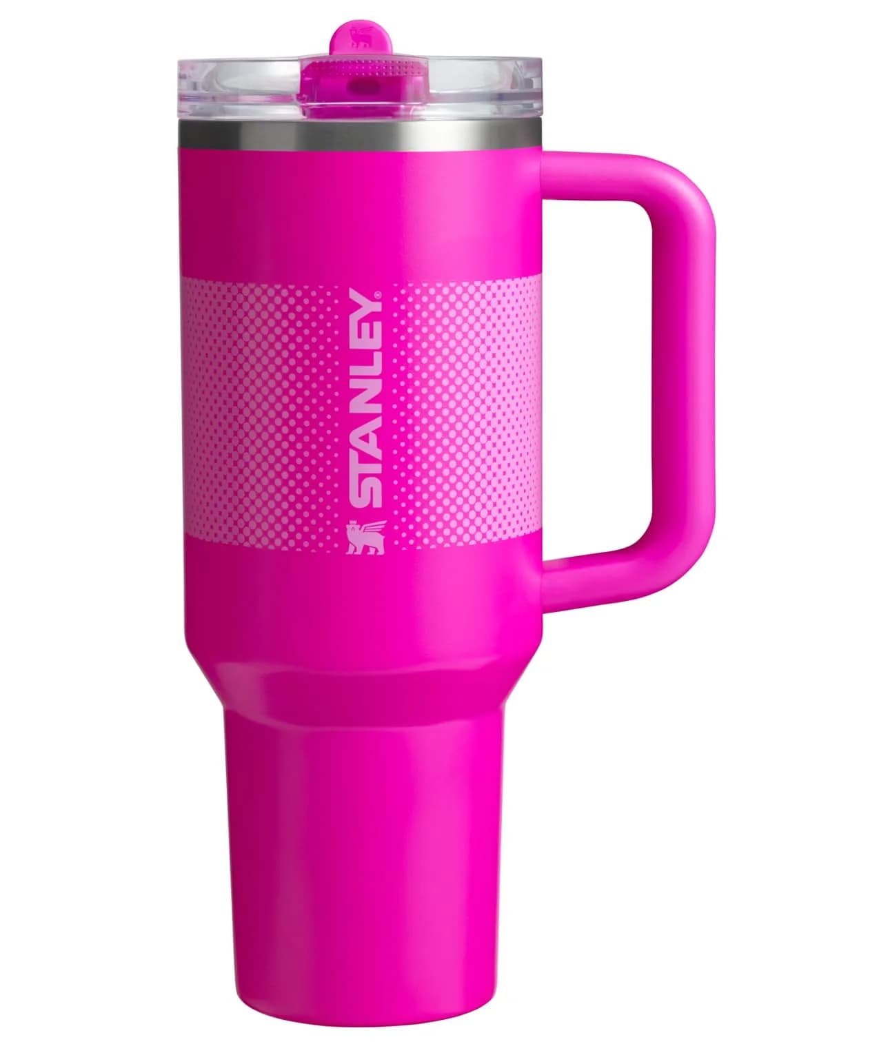 STANLEY Quencher ProTour Flipstraw Tumbler 591 ml (20 oz) | Leakproof Insulated Stainless Steel Cup — STANLEY Quencher ProTour Flip Straw Tumbler with Leakproof Lid 40 oz | Built-In Straw and Handle | Cup Holder Compatible for Travel | Insulated Stainless Steel Cup | BPA-Free | Vivid Violet Fade