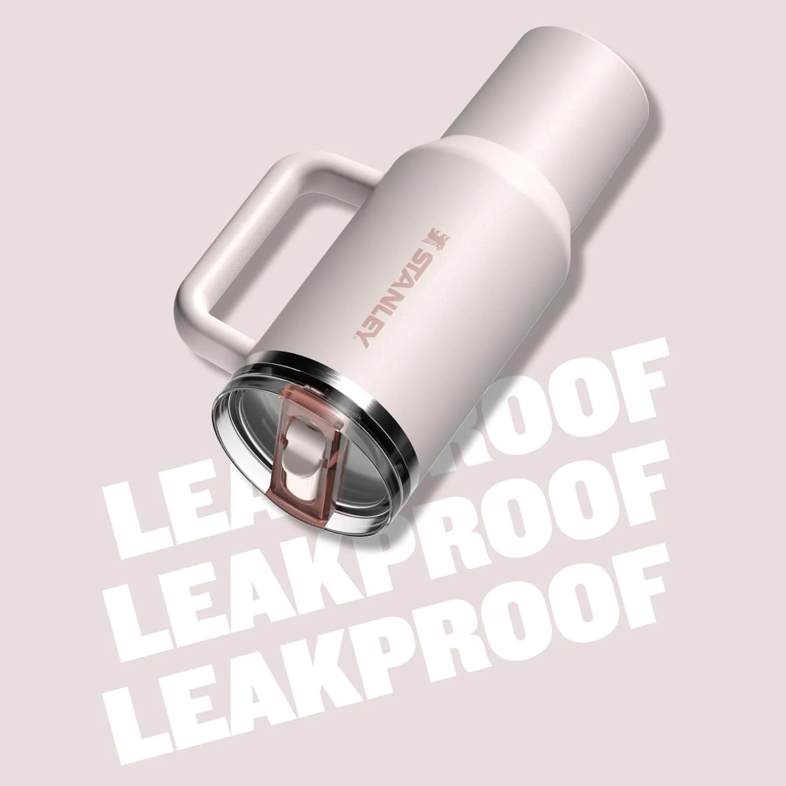 STANLEY Quencher ProTour Flipstraw Tumbler 890ml (30 oz) | Leakproof Insulated Stainless Steel Cup with Handle - view 2