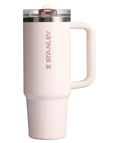 STANLEY Quencher ProTour 30 oz Tumbler - Rose Quartz Insulated Stainless Steel Cup - main product image