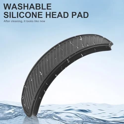 Miruchertter Black Silicone Headband Pad for Apple AirPods Max Headphones | Washable & Durable Replacement Cushion thumbnail 3