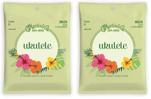 Martin M630 Baritone Ukulele Strings - Clear Fluorocarbon, 2-Pack - main product image