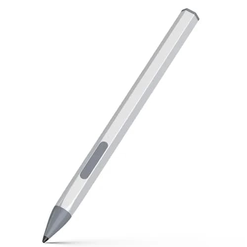 SSS·GRGB Stylus Pen for HP Envy x360 & Spectre x2 | Tilt & Pressure Sensitive, Rechargeable, Silver thumbnail 1