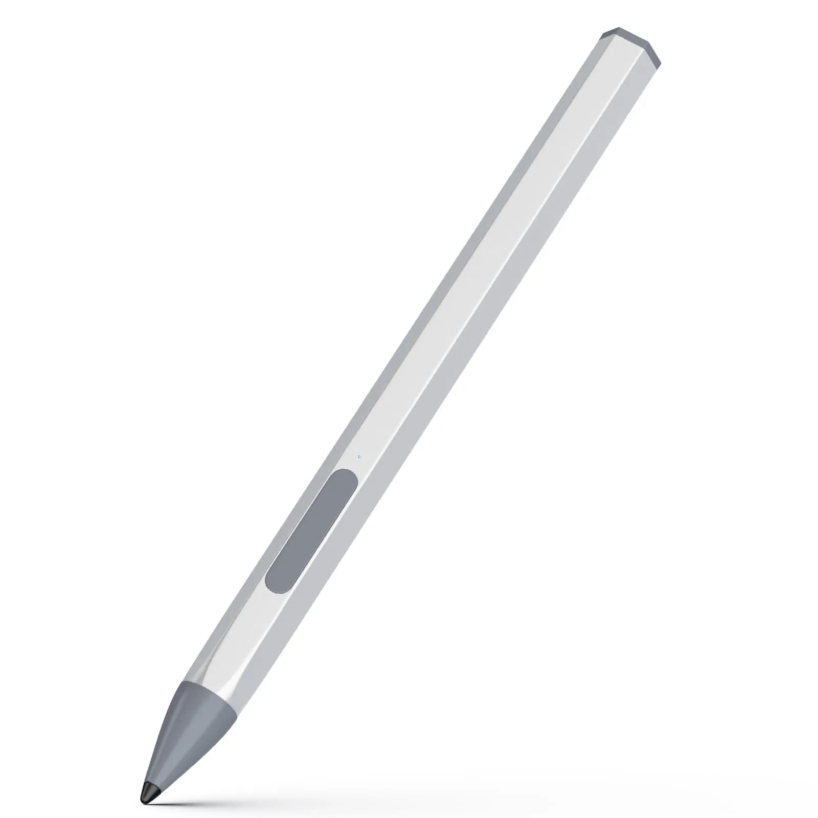 SSS·GRGB Silver Hexagon Rechargeable Stylus Pen for HP Laptops - main product image