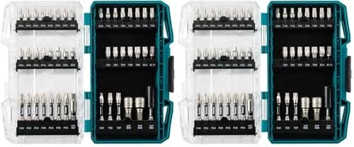 Makita Impact XPS Bit Set, 45 Pc (Pack of 2) | 100X Longer Life for High-Torque Drivers thumbnail 1