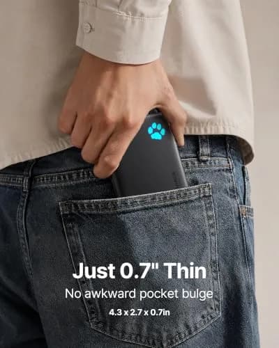 INIU 45W Fast Charging Power Bank 10,000mAh | Compact, Portable & Industry-Leading Speed thumbnail 3