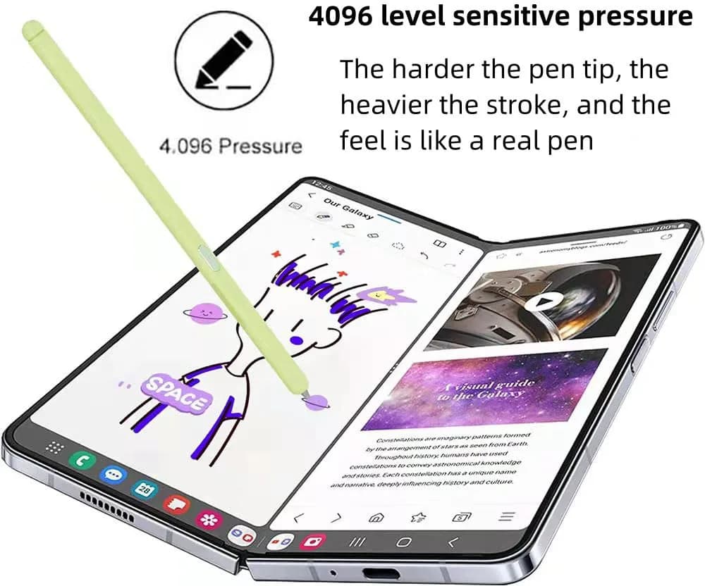 Bimahoo Fold Edition S Pen Replacement (Green) | Compatible with Samsung Galaxy Z Fold 6 / Fold 5 Phone Only - view 5