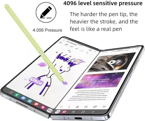 Bimahoo Fold Edition S Pen Replacement (Green) | Compatible with Samsung Galaxy Z Fold 6 / Fold 5 Phone Only thumbnail 5