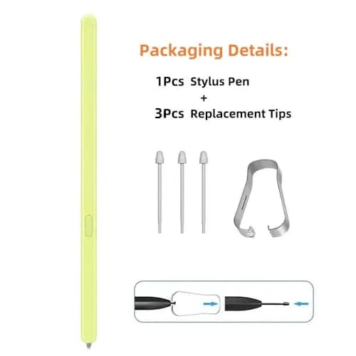 Bimahoo Fold Edition S Pen Replacement (Green) | Compatible with Samsung Galaxy Z Fold 6 / Fold 5 Phone Only thumbnail 3