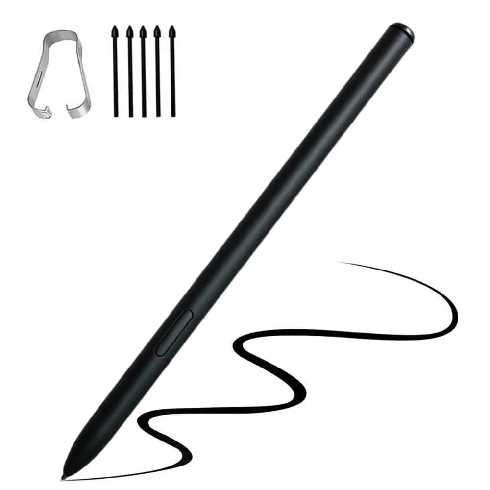Bimahoo Stylus Compatible with Remarkable 2 | 4096 Pressure Levels, Eraser, Tilt Support, 5 Tips — black