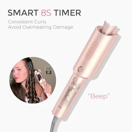 TYMO CURLPRO Automatic Rotating Curling Iron 1 Inch Barrel | Creates Beach Waves in 10 Minutes thumbnail 6