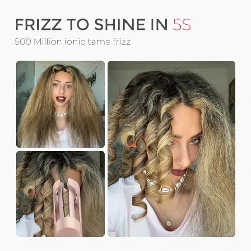 TYMO CURLPRO Automatic Rotating Curling Iron 1 Inch Barrel | Creates Beach Waves in 10 Minutes thumbnail 7