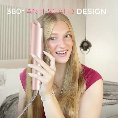 TYMO CURLPRO Automatic Rotating Curling Iron 1 Inch Barrel | Creates Beach Waves in 10 Minutes thumbnail 8