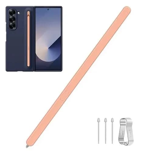Bimahoo S Pen Fold Edition Replacement for Samsung Galaxy Z Fold 6/Fold 5 Phone Only with 3 Pen Tips (Orange) thumbnail 1