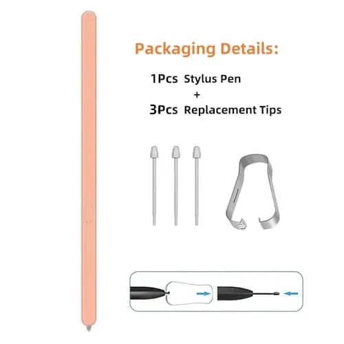 Bimahoo S Pen Fold Edition Replacement for Samsung Galaxy Z Fold 6/Fold 5 Phone Only with 3 Pen Tips (Orange) thumbnail 3