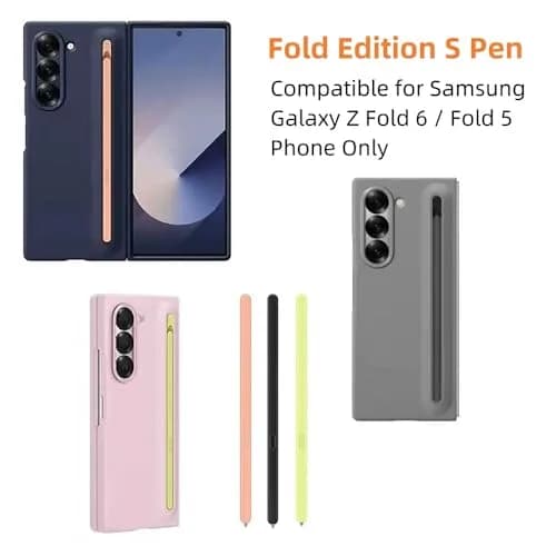 Bimahoo Black S Pen Fold Edition Stylus for Samsung Galaxy Z Fold 6/Fold 5 Phone Only with 3 Replacement Tips (4-Pack) thumbnail 6