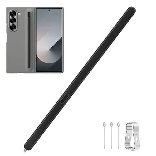 Bimahoo Black S Pen Fold Edition Stylus for Samsung Galaxy Z Fold 6/Fold 5 Phone Only with 3 Replacement Tips (4-Pack) thumbnail 1