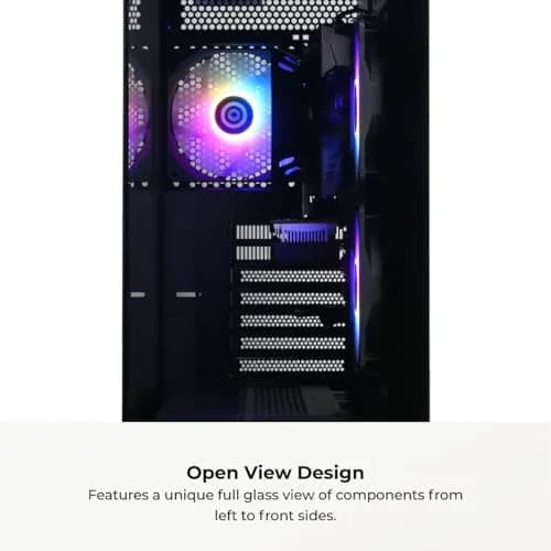 CyberpowerPC Gamer Master Gaming PC AMD Ryzen 5 5500 3.6GHz Radeon RX 6400 4GB 16GB DDR4 500GB SSD | High-Performance Desktop thumbnail 4