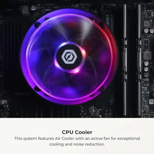 CyberpowerPC Gamer Master Gaming PC AMD Ryzen 5 5500 3.6GHz Radeon RX 6400 4GB 16GB DDR4 500GB SSD | High-Performance Desktop thumbnail 7