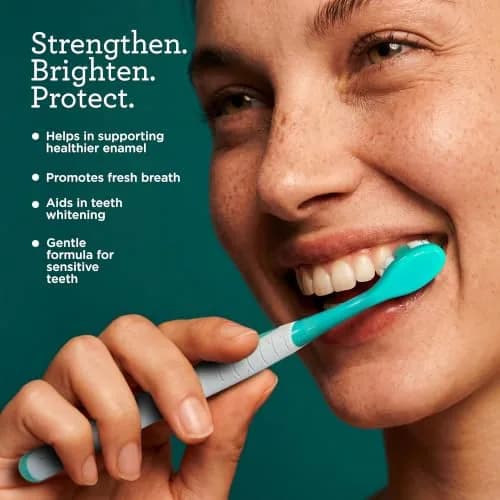 GuruNanda Hydroxyapatite Toothpaste with Neem & Vitamins 124ml (4.2oz) | Fluoride-Free Enamel Fortification thumbnail 4