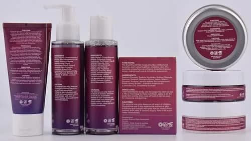 GOWLAVER Relaxing Bath & Spa Gift Set with Lavender Body Wash, Scrub, Lotion, Epsom Salt & Greeting Card | 6-Piece Set thumbnail 7
