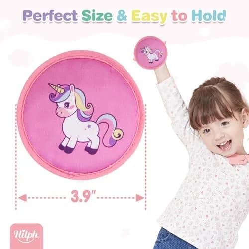 Hilph Kids Ice Packs for Boo Boos, 3 Unicorn Ice Packs with Handheld Strap & Extra Long Strap (9.9 cm Diameter) thumbnail 6