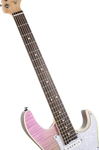 Cort G280 Select 6-String Electric Guitar Transparent Chameleon Purple | Alder Body & Rosewood Fretboard thumbnail 5