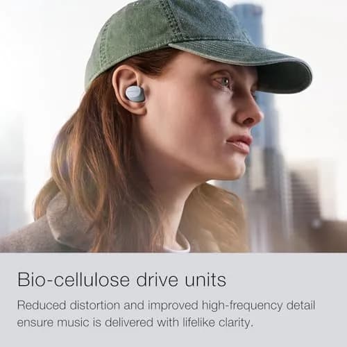 Bowers & Wilkins Pi6 Wireless Earbuds with 3 Built-In Mics, Forest Green | True Wireless High-Res Audio thumbnail 5