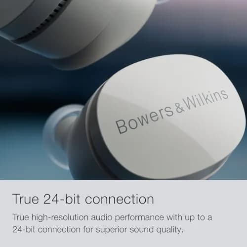 Bowers & Wilkins Pi6 Wireless Earbuds with 3 Built-In Mics, Forest Green | True Wireless High-Res Audio thumbnail 3