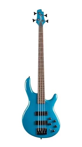 Cort Artisan Series C4 Deluxe 4-String Bass Candy Blue | Poplar Body, Bartolini Pickups, Markbass Preamp (4949g) thumbnail 1