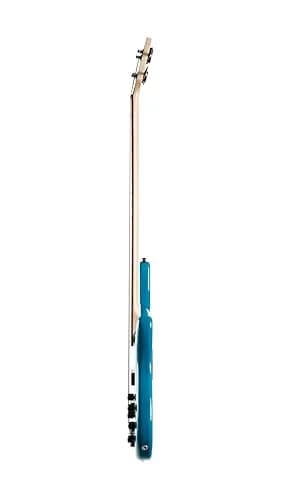 Cort Artisan Series C4 Deluxe 4-String Bass Candy Blue | Poplar Body, Bartolini Pickups, Markbass Preamp (4949g) thumbnail 3
