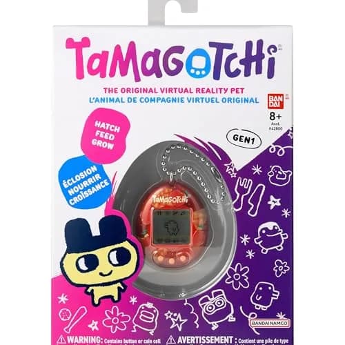 Tamagotchi Original - Apple Sweets | Classic Digital Pet with Interactive Game & Bag Charm thumbnail 5