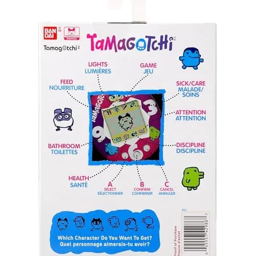 Tamagotchi Original - Apple Sweets | Classic Digital Pet with Interactive Game & Bag Charm thumbnail 6