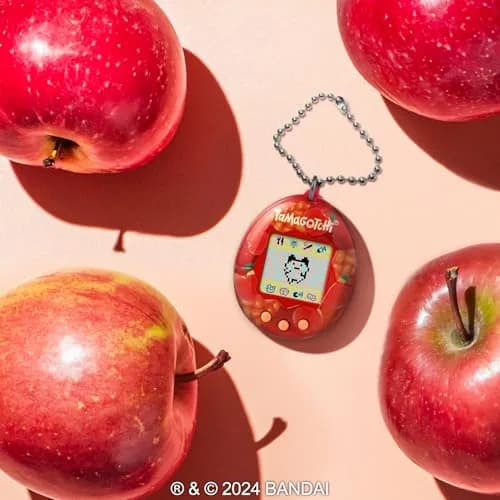Tamagotchi Original - Apple Sweets | Classic Digital Pet with Interactive Game & Bag Charm thumbnail 7
