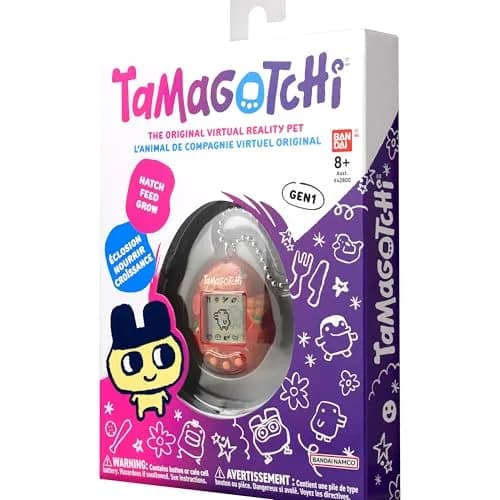 Tamagotchi Original - Apple Sweets | Classic Digital Pet with Interactive Game & Bag Charm thumbnail 8