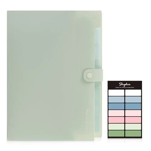 SKYDUE Expanding File Organizer with 8 Pockets, Letter Size | Accordion Document Folder for Home, Office, School thumbnail 2