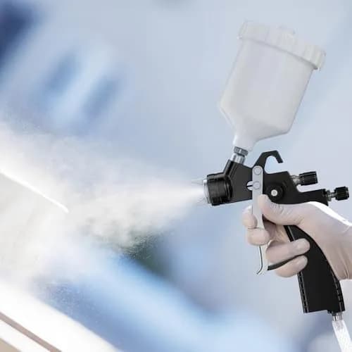 GATTLELIC LVLP Black Air Spray Gun Premium Kit with 1.3/1.5/1.7mm Nozzles & Air Regulator | Automotive Paint Sprayer for Cars & House DIY thumbnail 6