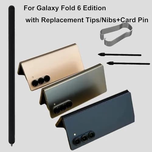 Anglepingping Black S Pen Fold Edition Stylus for Samsung Galaxy Z Fold 6 | 10cm (3.93in) thumbnail 5