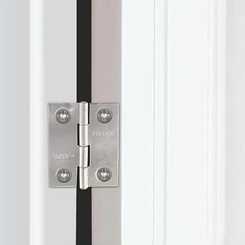 Adyoney 1.42 inch 304 Stainless Steel Flat Hinges (36x29x3.7mm / 1.42x1.14x0.15inch) | Pack of 20 with 80 Screws thumbnail 5